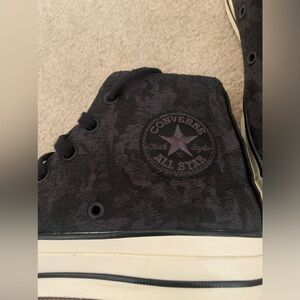 Converse Black Camo Unisex Hightops